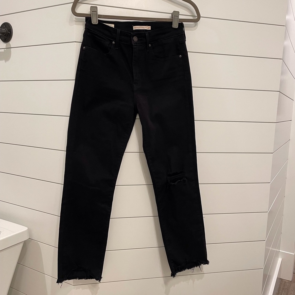 Levi’s 724 High Rise Straight Crop